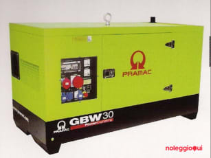 Gruppo elettrogeno Pramac GBW 30 24 kW con AVR 